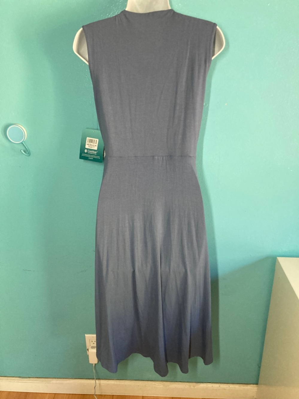 Coolibar Womens Size S Blue Tierra Tank Dress UPF 50+ NEW with TAGS - Picture 7 of 10